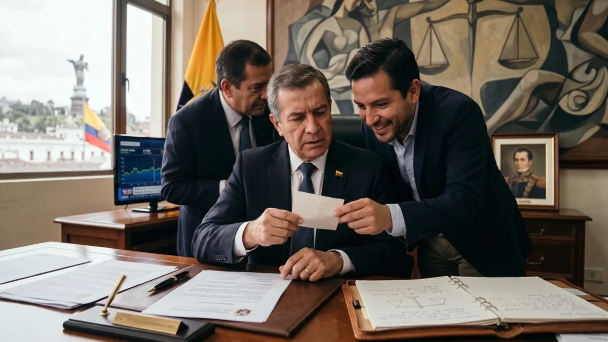 Fachada de instituciones públicas y medidas contra la corrupción en Ecuador