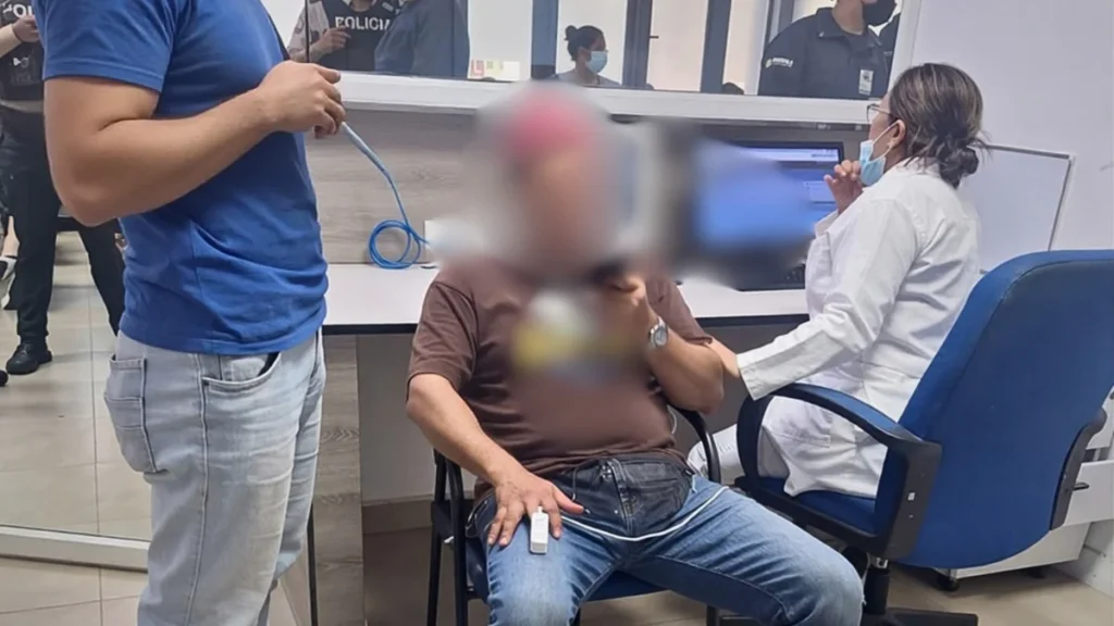 Patrulla de la Policía Nacional en un operativo de seguridad