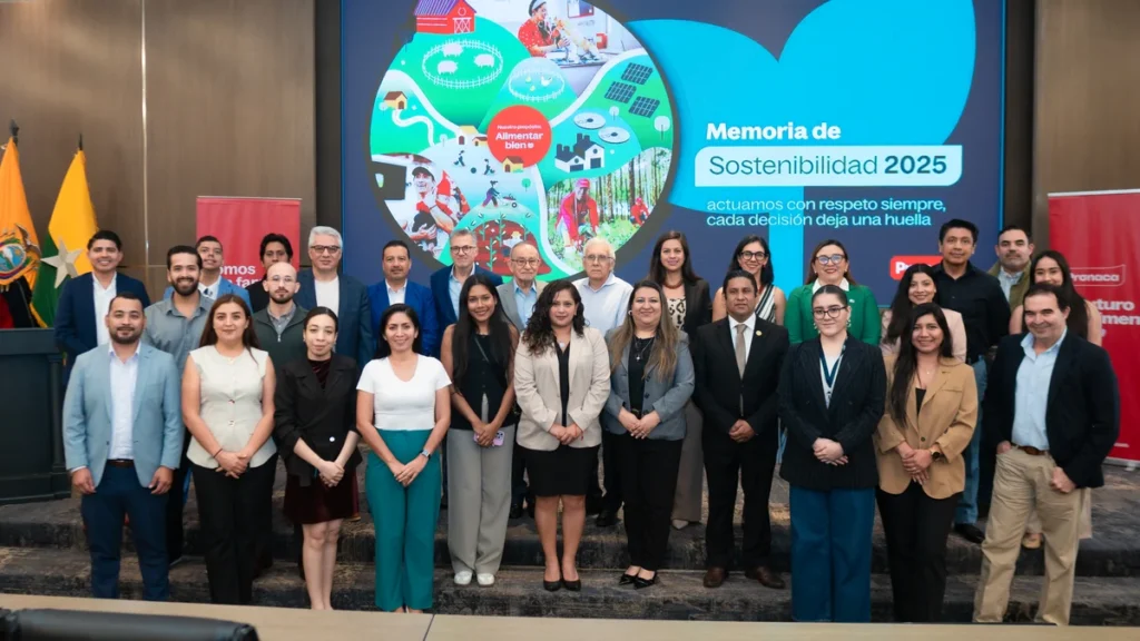 Presentación de la Memoria de Sostenibilidad de Pronaca con representantes del BID