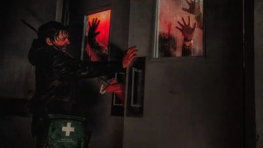 Escena de la nueva película de Resident Evil en cines