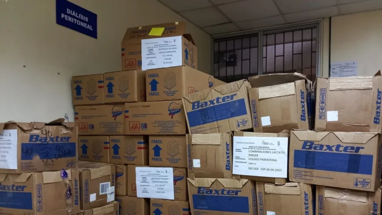 Almacenamiento de farmacos de la empresa publica AIL en hospitales