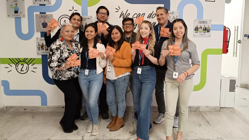 Equipo de Security Data en actividad de responsabilidad social