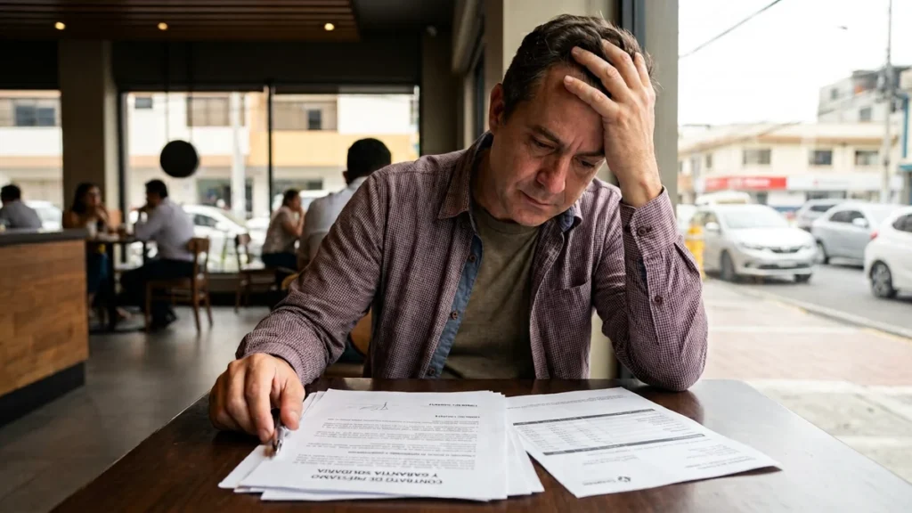 Asesoría legal sobre implicaciones crediticias y responsabilidad financiera para garantes en Ecuador