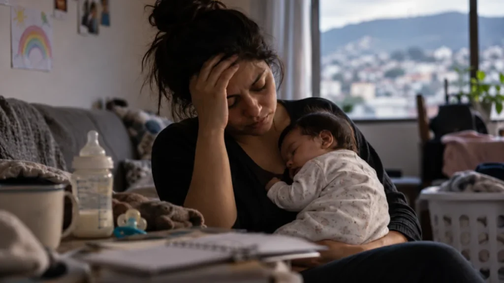 Salud mental materna y sobrecarga de cuidados familiares en Ecuador