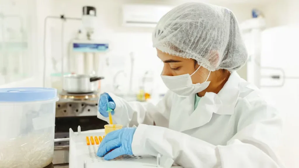 Investigación sobre bacterias probióticas del kimchi y microplásticos