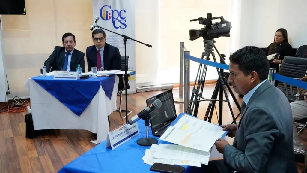 Sesión del Consejo de Participación Ciudadana y Control Social