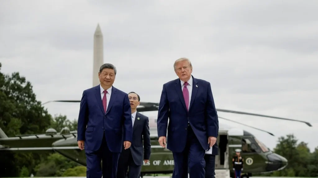 Donald Trump y Xi Jinping concluyen su visita de Estado en Washington