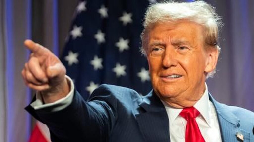 Donald Trump en mitin republicano en Dallas Texas