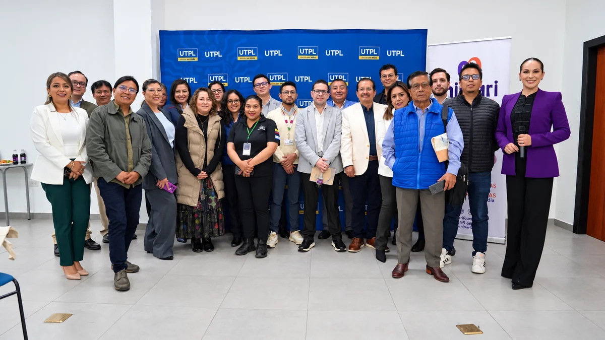 Representantes empresariales de Tungurahua en el encuentro CONEXIA de la UTPL