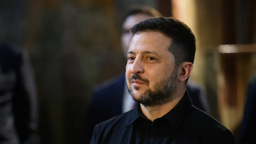 Volodimir Zelensky presidente de Ucrania en la Asamblea General de la ONU