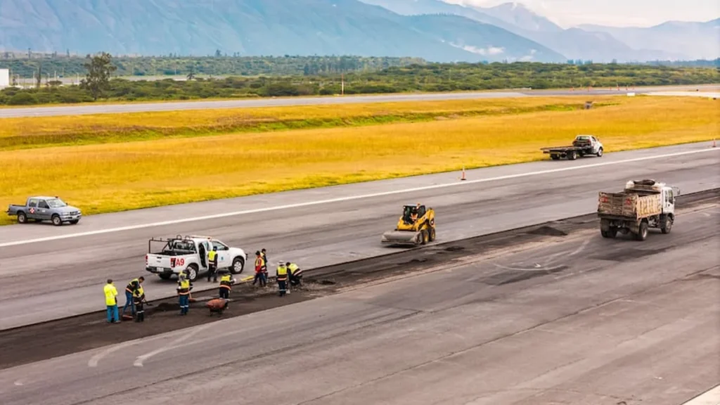 Pista del Aeropuerto Internacional Mariscal Sucre de Quito