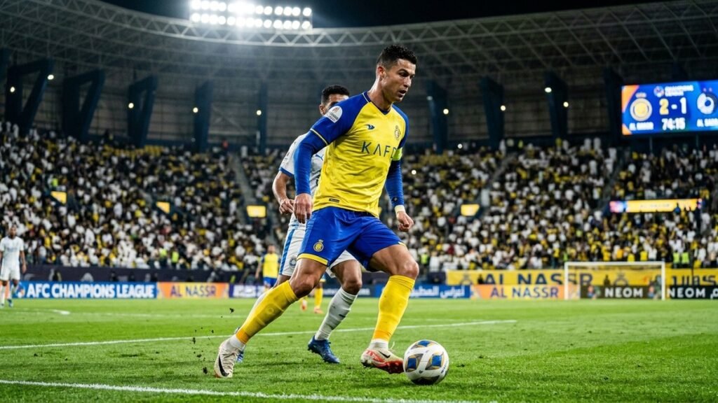 Al Nassr vs Neftchi Fergana: Cristiano Ronaldo en AFC Champions