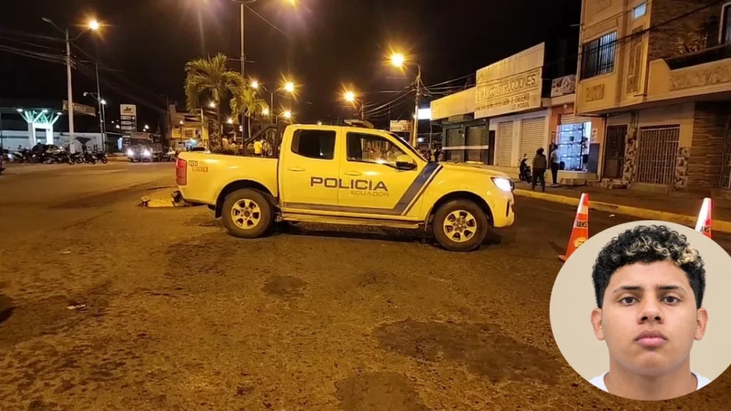Agentes policiales y de Criminalística acordonando escena de crimen en Santa Rosa