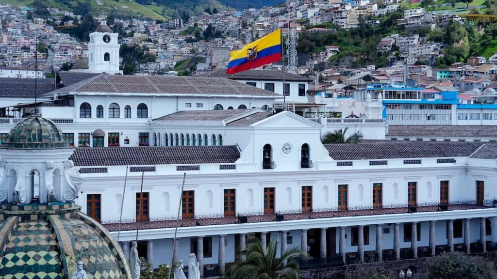 Edificio del Ministerio de Economía y Finanzas en Quito