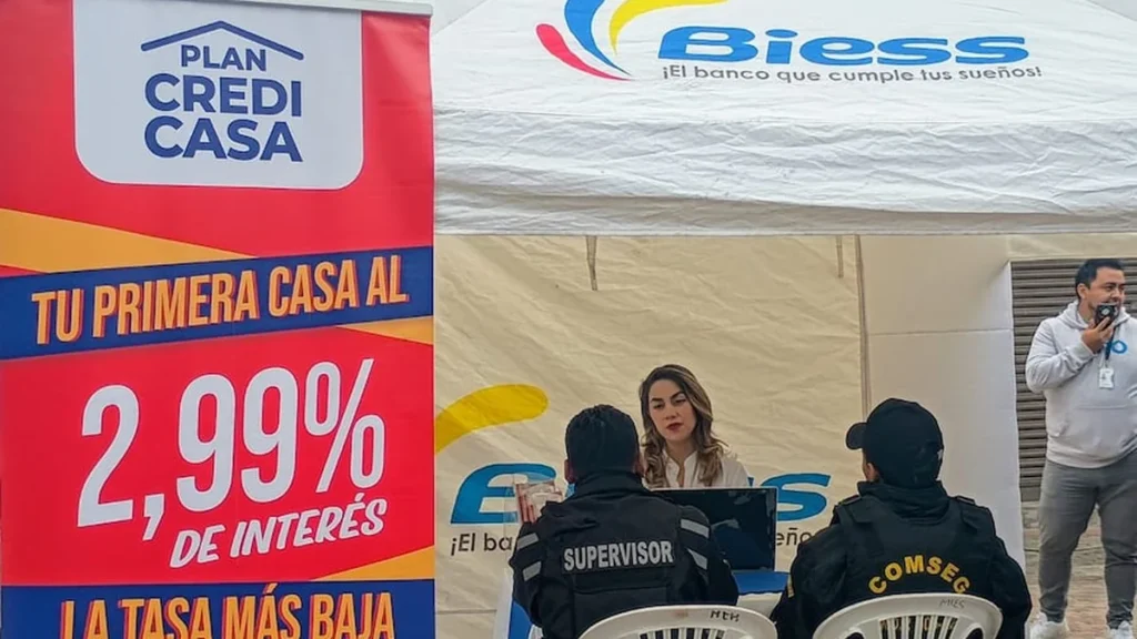 Banco del Instituto Ecuatoriano de Seguridad Social Biess creditos otorgados