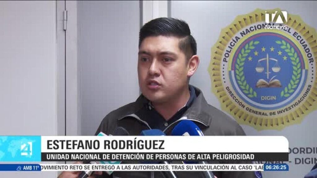 Caen cabecilla de Los Tiguerones en Esmeraldas y agresor en Tungurahua