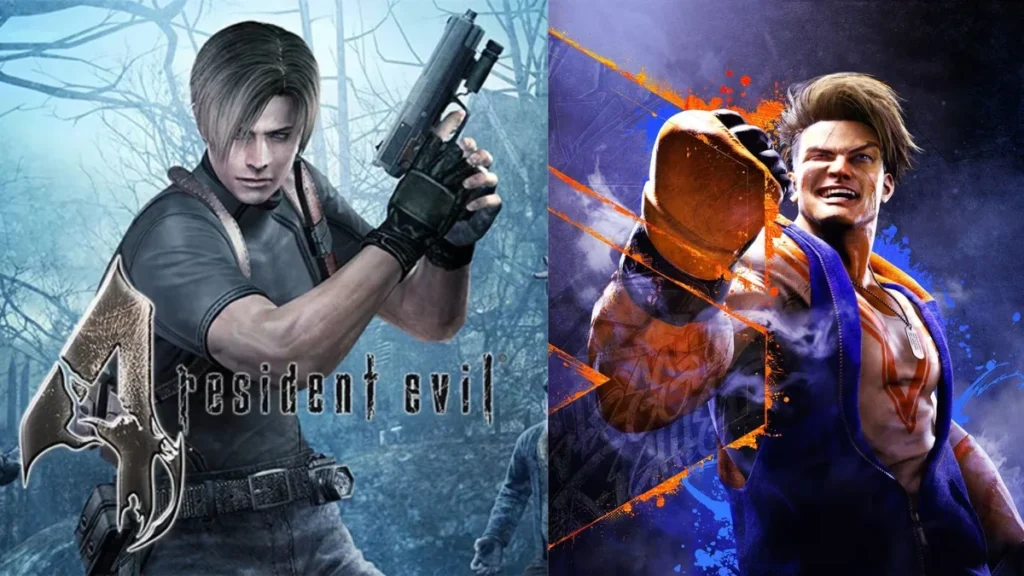 Logotipo y gráficos de Capcom vinculados a la saga Resident Evil