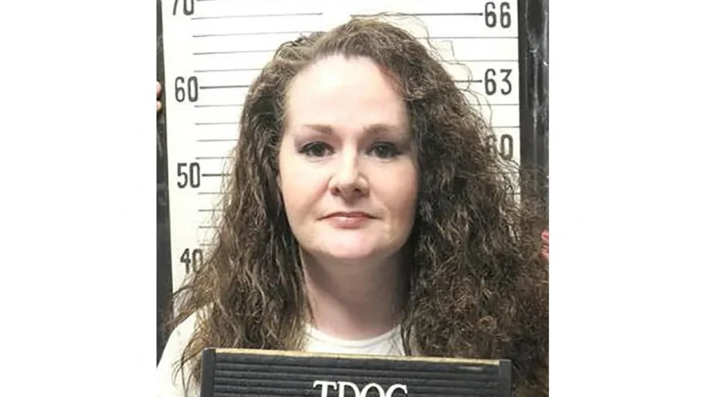 Fotografía de archivo penitenciario de Christa Pike en Tennessee