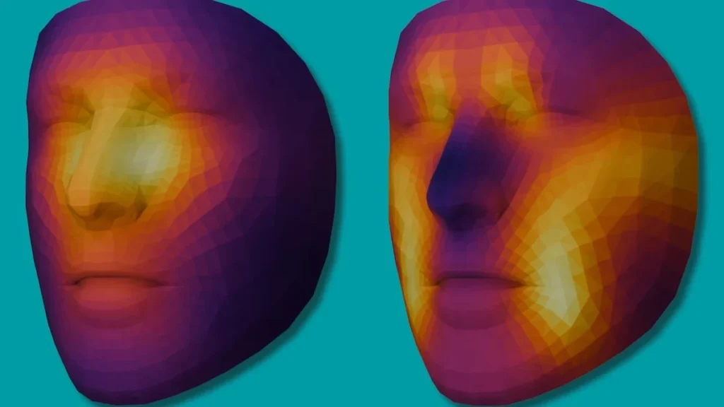 Pantalla médica con tomografía computarizada analizada por inteligencia artificial.
