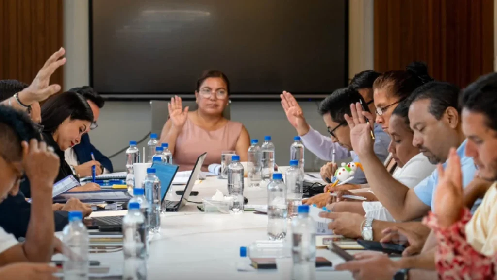 Sesión del Concejo Cantonal de Machala sobre normativas ciudadanas