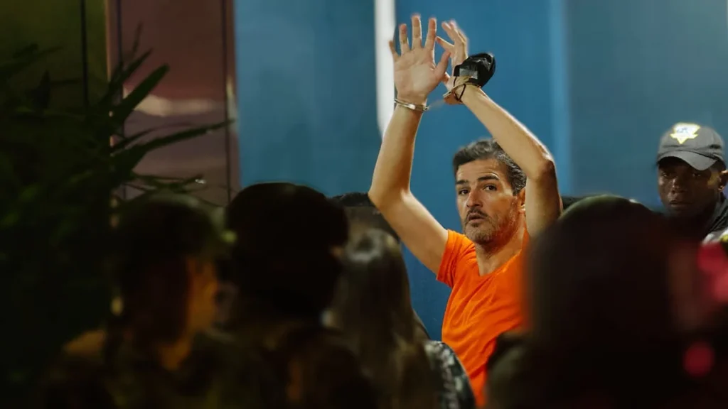 Alcalde de Guayaquil Aquiles Álvarez durante audiencia penal