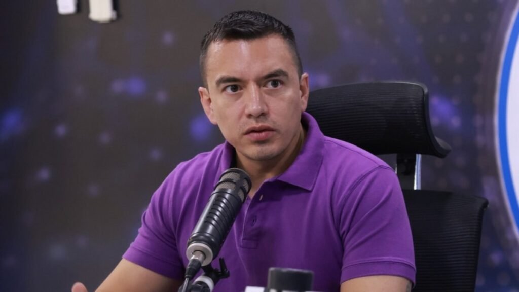 Daniel Noboa oficializa toque de queda nocturno mediante decreto ejecutivo