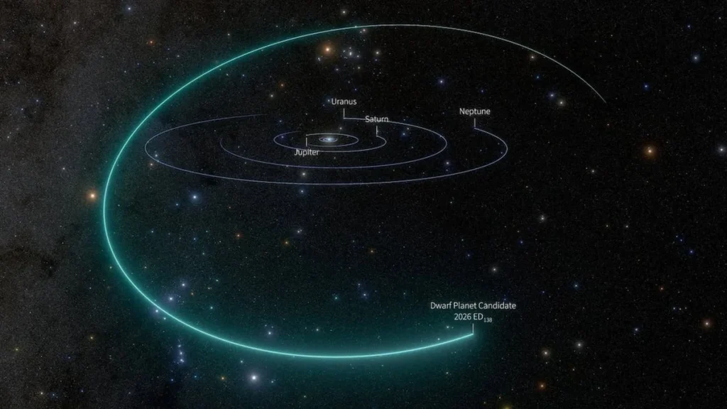 Científicos descubren objeto más allá de Neptuno que podría ser planeta enano