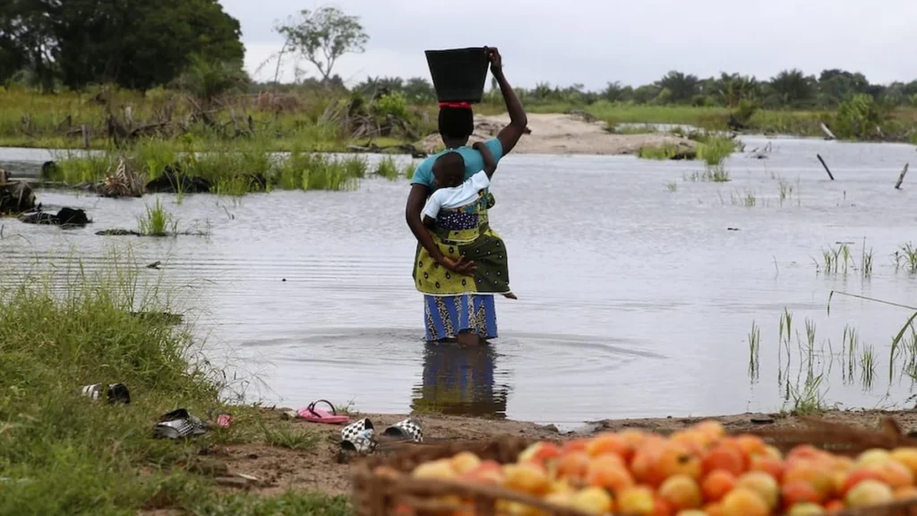 Mujeres campesinas cosechan productos agrícolas en el campo ecuatoriano