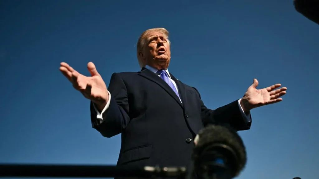 Donald Trump y Luiz Inácio Lula da Silva en comparecencias públicas internacionales