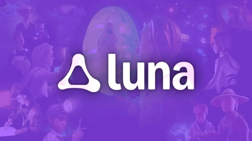 Interfaz del servicio de videojuegos en la nube Amazon Luna