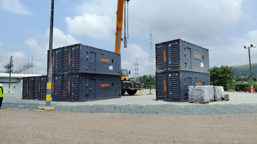 Equipos de generación eléctrica térmica instalados en Guayas