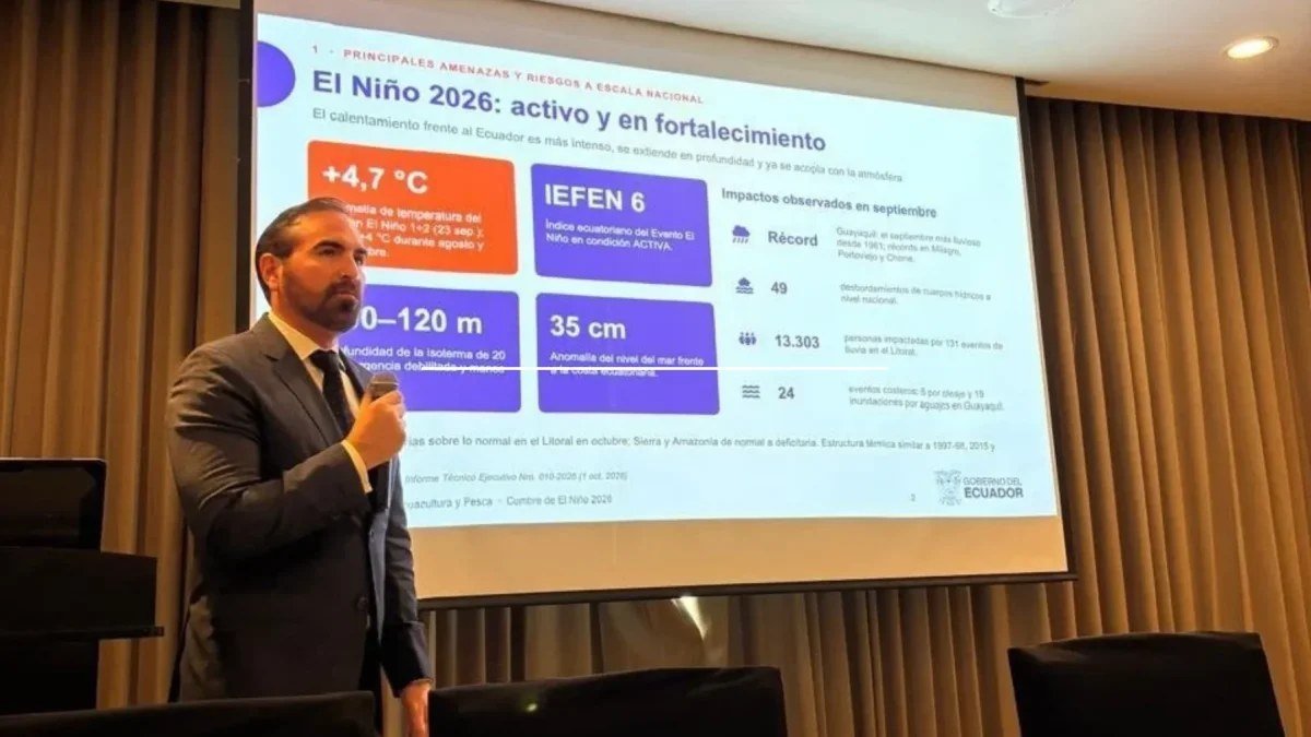 Ecuador presenta plan regional para proteger la pesca frente a El Niño