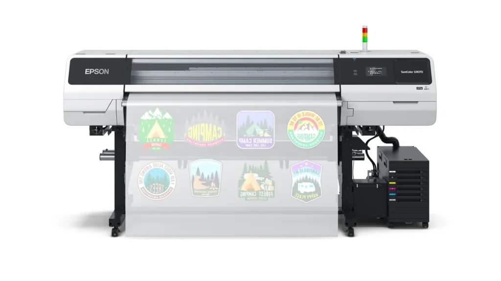 Impresora industrial Epson SureColor G9070 para procesos de estampación textil DTF