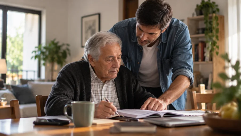 Atención y acompañamiento emocional a personas de la tercera edad
