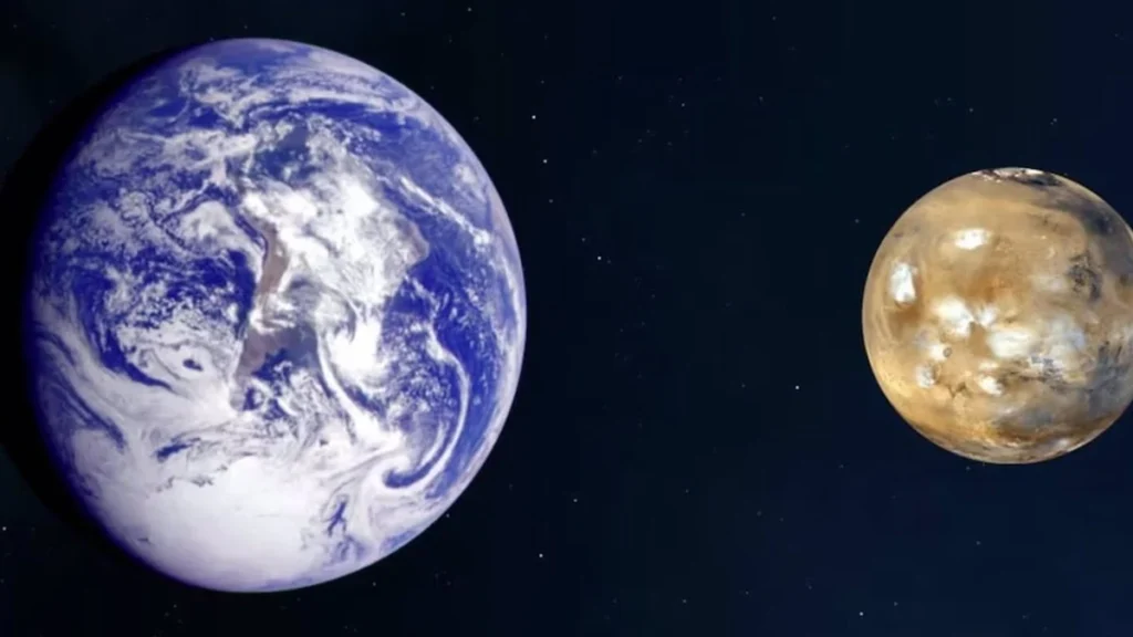 Representación artística del disco protoplanetario del Sistema Solar primitivo