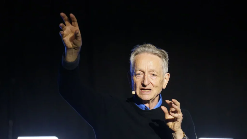 Cobertura informativa sobre Geoffrey Hinton advierte que la IA plantea un 1% de riesgo d