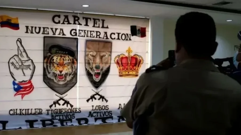 Operativos del Bloque de Seguridad contra bandas criminales en Ecuador