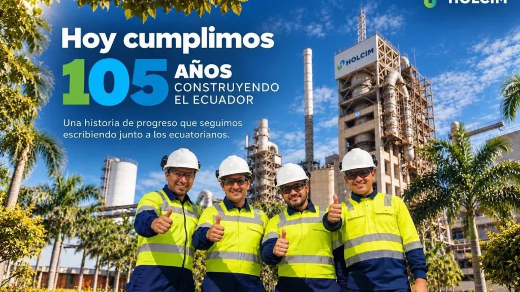 Planta histórica de cemento de Holcim en el sector de San Eduardo en Guayaquil