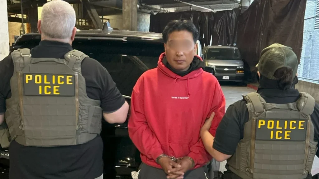 Agentes de la oficina de Operaciones de Detención y Deportación del ICE en Estados Unidos