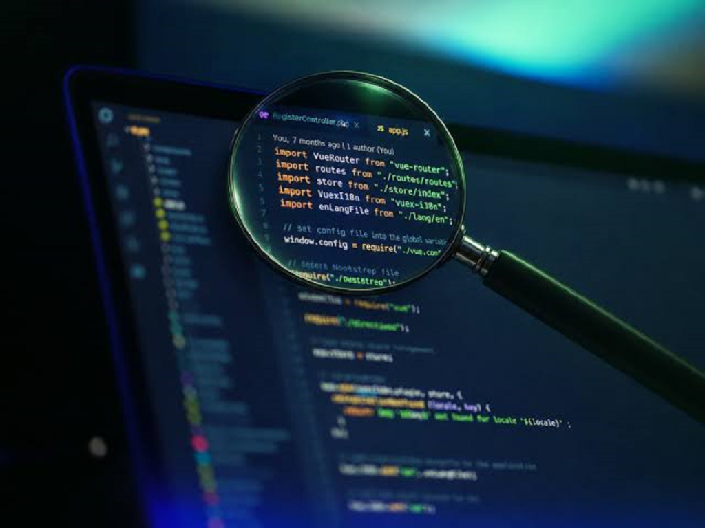 Pantalla de servidor web con mensaje de error y código de seguridad