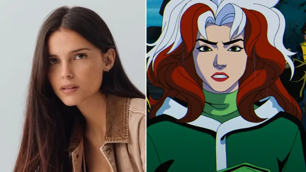 Inde Navarrette en evento de cine e ilustración de Rogue de X-Men