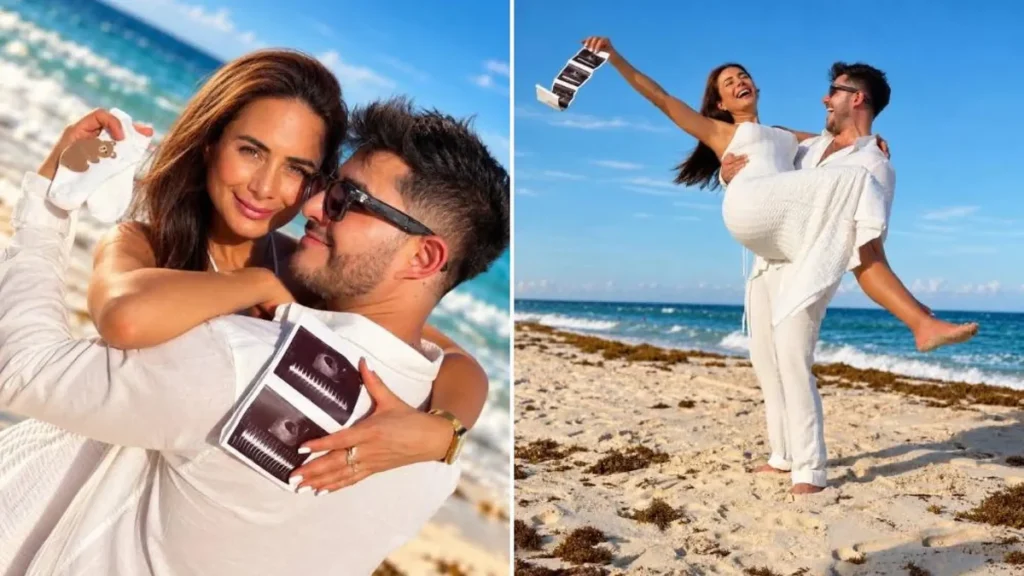 Johanna Fadul y Juanse Quintero en sesión fotográfica emotiva