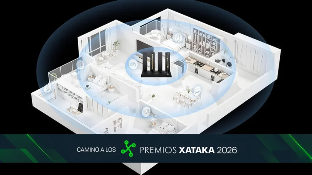Router moderno de alta velocidad para hogares conectados