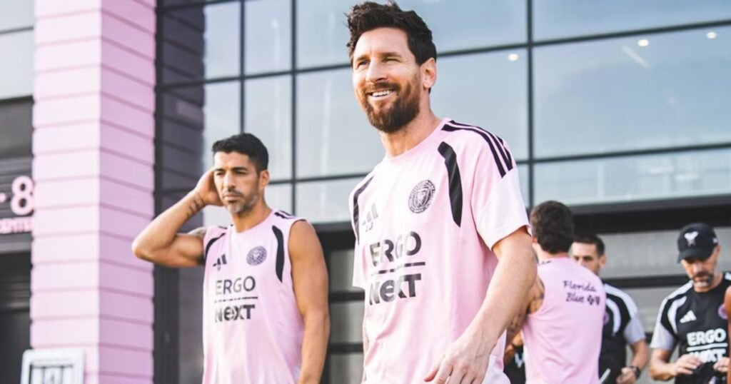 Las imágenes del retorno de Lionel Messi a las prácticas de Inter Miami tras su emotiva despedida