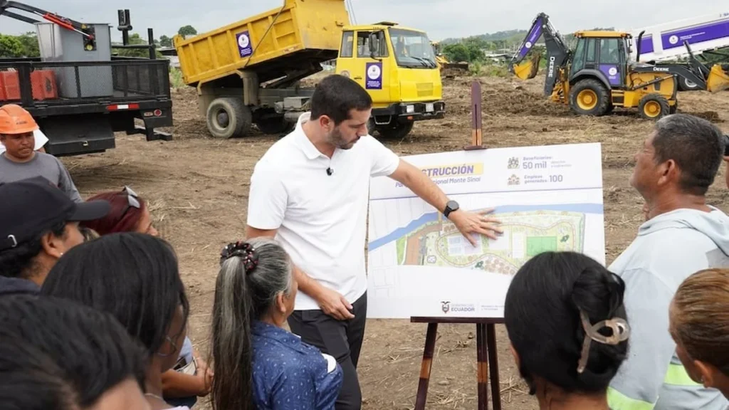Terreno planificado para el parque recreacional en Monte Sinaí Guayaquil