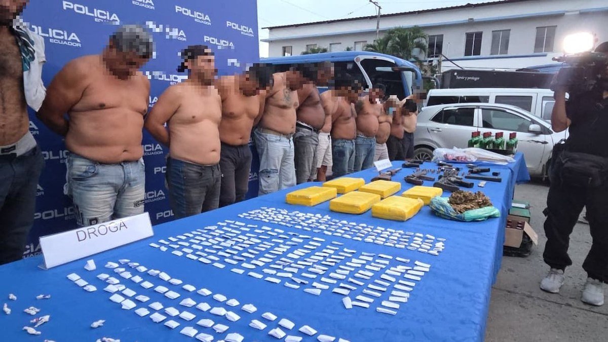 Operativo Apolo 35 deja 22 detenidos e incautación de armas en Guayas