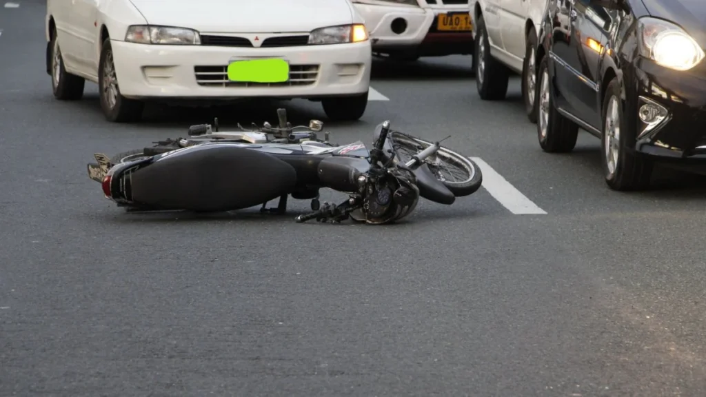 Siniestro de tránsito en el carril de la Metrovia en Guayaquil