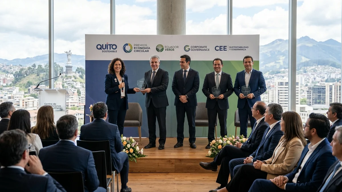Encuentro empresarial de economía circular en Quito