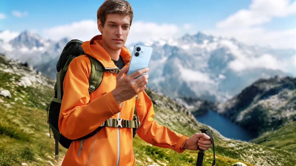 Smartphone moderno mostrando opciones de ahorro extremo y optimización de batería