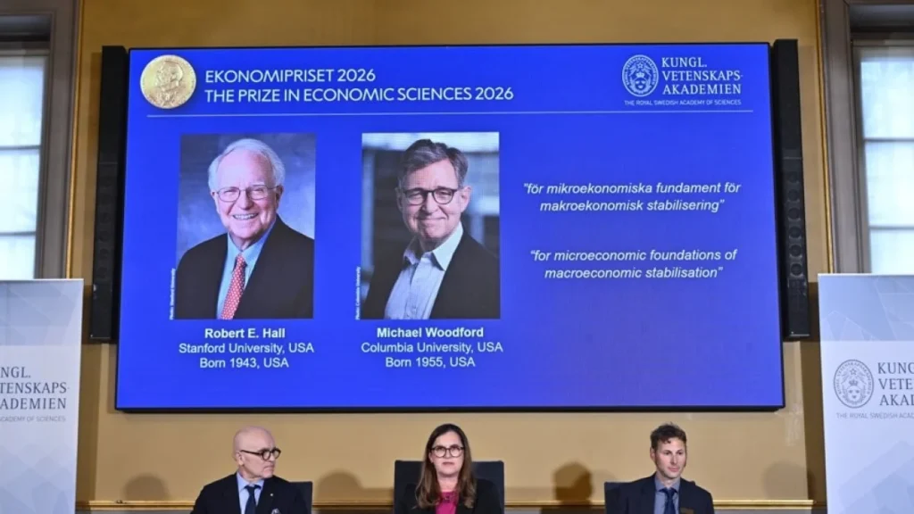 Economistas galardonados con el Premio Nobel de Economia de la Real Academia Sueca